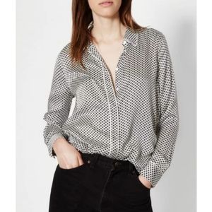 Kate Moss Equipment silk blouse